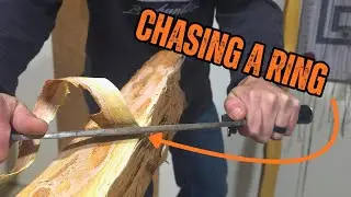 Building an Osage Selfbow - Part 1 | Chasing a Ring and Bow Layout