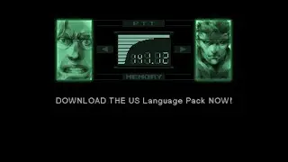 Metal Gear Solid - Download US Language Pack