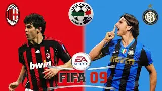 FIFA 09 AC Milan VS Inter Highlight