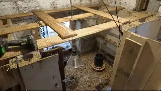 Remont odchowalnika w kurniku