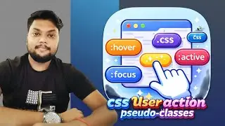 CSS User Action Pseudo-Classes Explained 🔥 :hover, :active, :focus in Minutes!