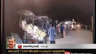 Mischel Shaji's death latest CCTV visuals who walking to Gosree Bridge