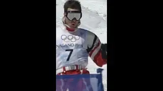 Jean-Luc Brassard wows the crowd! 🇨🇦 #Nagano1998