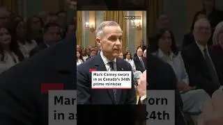 Mark Carney sworn in as Canada&rsquo;s 24th prime minister