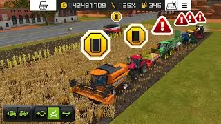 Fs 18 Complete ✅ Process Harvest ! Farming Simulator 18 Collect Straw - Cultivation | Fs18 #fs18 