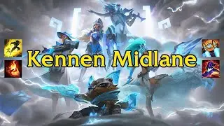 SoloQ Master Kennen midlane gameplay by I WANT BE COACH