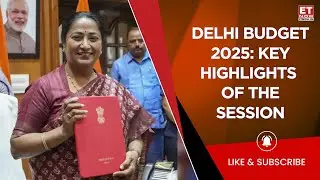 Delhi Budget 2025: CM Rekha Gupta Presents ₹1 Lk Cr Budget | What Are The Focus Areas? | News
