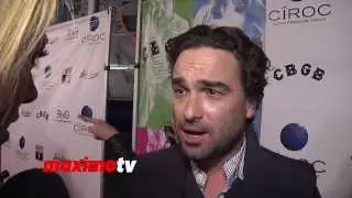 Johnny Galecki on Punk Rock at CBGB West Coast Premiere Arrivals - The Big Bang Theory Actor