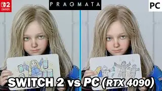 PRAGMATA - Nintendo Switch 2 vs PC Comparison | 4K