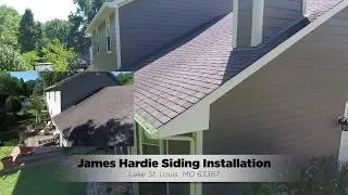 James Hardie Siding Installation in Lake St. Louis, MO 63367