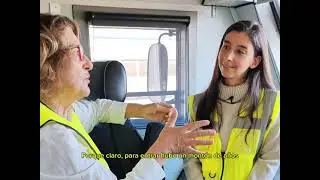 Dos generaciones de mujeres maquinistas