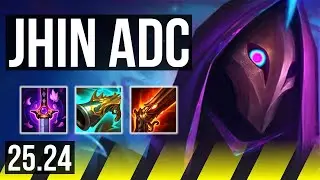 JHIN & Elise vs KAI'SA & Lulu (ADC) | 20/1/13, 46K damage | KR Master | 25.24