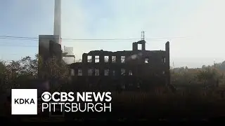 Flames tear through Bantam Jeep building in Butler