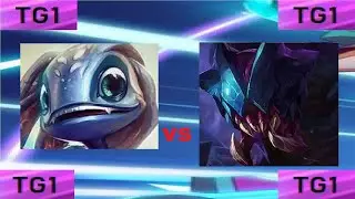 LOL FIZZ MID LANE vs REKSAI Bronze NA Patch 9.15