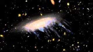 3D visualisation of ESO 137-001 (artist's impression)