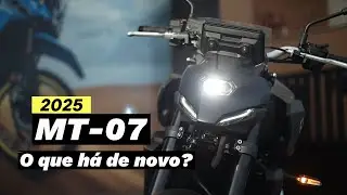 MT-07 - 2024 VS 2025 PT / EN |  MOTOCAR