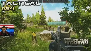Using A TACTICAL M4 Build - Escape From Tarkov