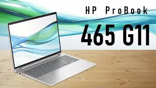 New HP ProBook 465 G11 Laptop 2024. With AMD Ryzen 7 7735U processor & AMD Radeon 680M Graphics
