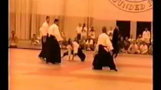Aikikai Aikido Shihan Claude Berthiaume Sensei - Demo - USAF Summer Camp 1994