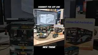 New Hrtc Bus Himdhara mini model | Hp 68 4069 bs6 model #chatgpt #buses