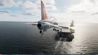 T 45 Carrier Landing