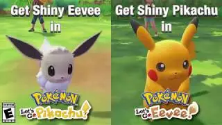 Get Shiny Pikachu and Shiny Eevee at Target!