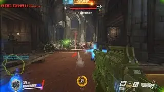 Overwatch gameplay on the ROG GR8 II Mini Gaming PC | ROG