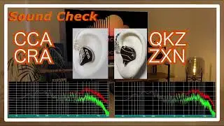 CCA CRA vs QKZ ZXN [IEMs Chinese In-Ear headphones Sound Comparison 中華イヤホン音比較]