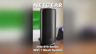The Orbi 970 Series Quad-Band WiFi 7 Mesh System is Awesome!!