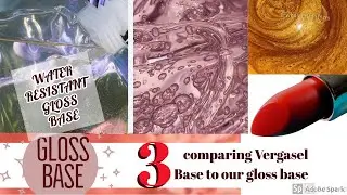 PART 2- VERSAGEL BASE VS OUR CRYSTAL CLEAR GLOSS BASE:)