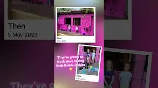 They&rsquo;ve grown so much in last 2 years 🥲 #raisingkids #growingup #pinkstables #equestrianjourney