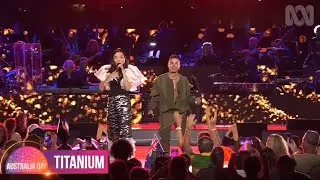 Dami Im and Anthony Callea - Titanium (Sia) | Australia Day Live 2023
