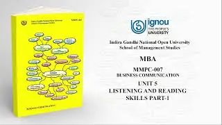 MMPC-007 Unit 5: Listening And Reading Skills Part-1