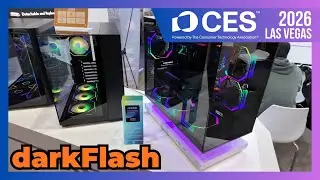 Darkflash @ CES 2026 | Booth Tour | Floatron Case