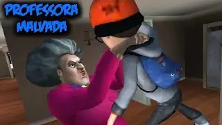 PROFESSORA MALVADA - Jogando Scary Teacher #02 