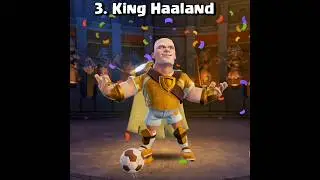 Top 5 Barbarian King Skin Ranked 🔥#clashofclans #coc  #shorts