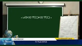 NY VAOVAO LIVE DU 17 JANVIER 2026 BY TV PLUS MADAGASCAR
