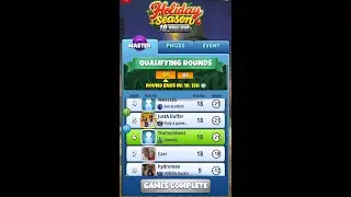 How Mikey plays Golf Clash! Holiday Season Master level Q1 back nine! Stressful!