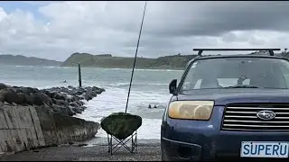 it's fishing time off the ramp