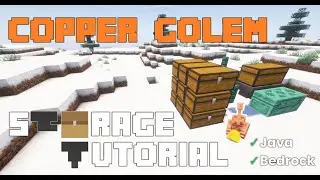 The EASIEST Copper Golem Multi-Item Sorter TUTORIAL!