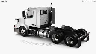 Volvo VNL WIA64T Day Cab Tractor Truck 2004 3D model by 3DModels.org