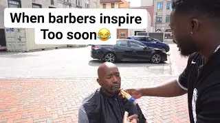 When you try to inspire too soon😂 #funnyskit #reel #funny #comedy #fyp #barber