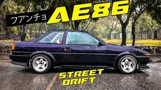 🟣 TOYOTA TRUENO AE86 REVIEW 🔰 / JUANCHO IS BACK / EAT SLEEP DRIFT 🚦