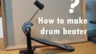 How to make drum beater? | DIY | Jak zrobić bijak perkusyjny?