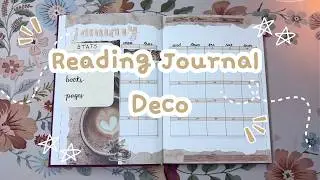 January 2026 Reading Journal Setup