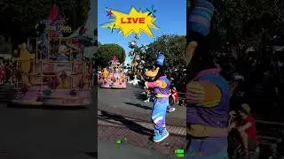 Disney LIVESTREAM Rides Fantasmic and FIREWORKS #disney #disneyland #livestream