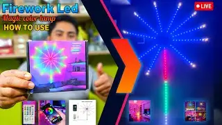 RGB IC FIREWORK LED MAGIC COLOUR LAMP কিভাবে কানেকশন এবং  App  সেটিং  করবেন || Whats App  7407121864