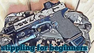 stippling for beginners.