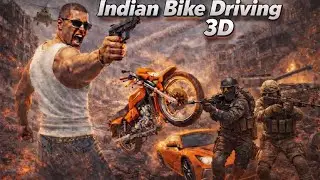🔥 Indian Bike Driving 3D का जबरदस्त Gameplay🏍️ Open City + Real Bike Experience💥 Full Masti, Full