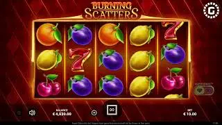 Burning Scatters by Stakelogic Slot Features | GamblerID